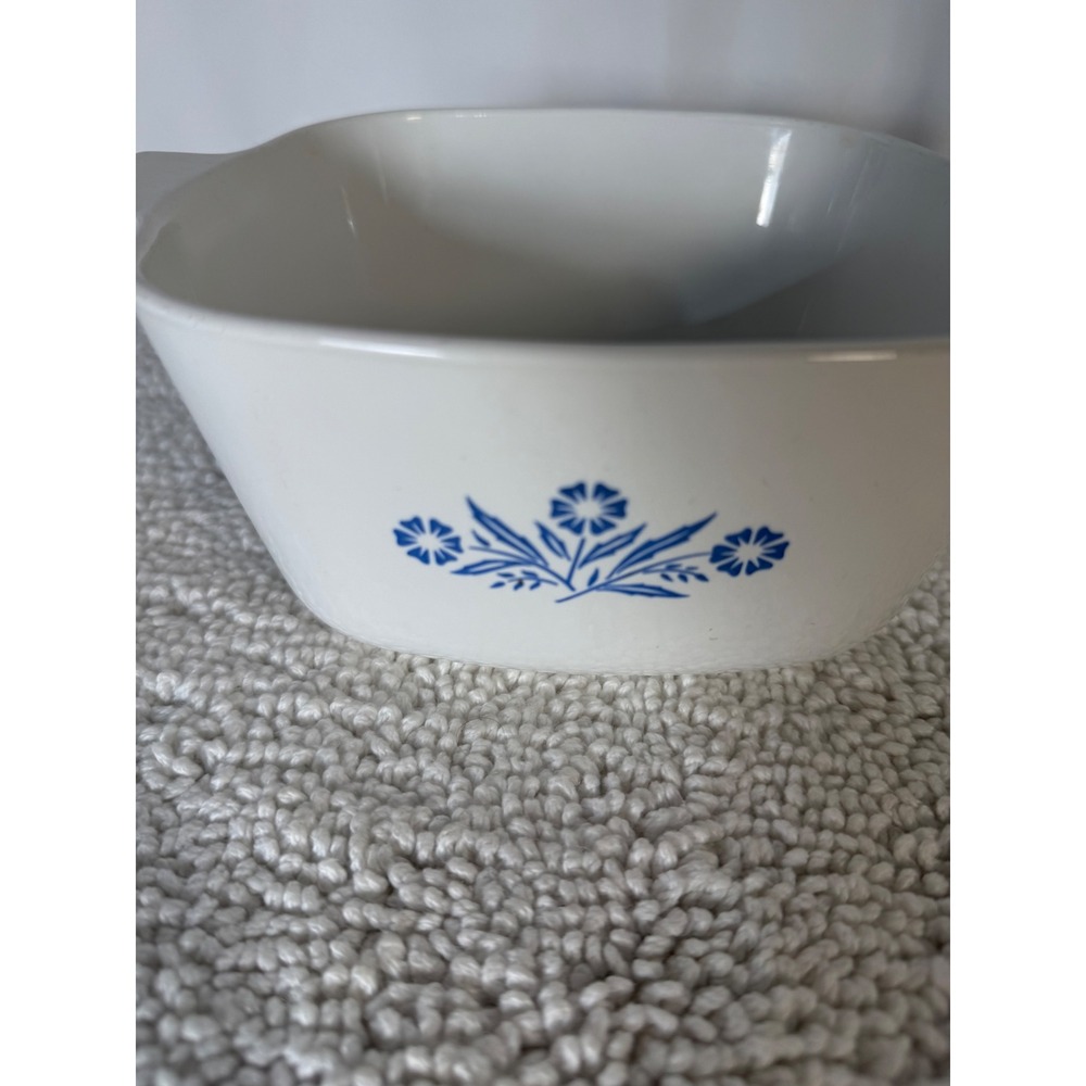 Corning Ware Cornflower Blue Set of 2 Casserole Dish with Lid P-1 3/4-B Vintage - Picture 14 of 16